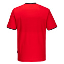 Portwest PW2 PW211 t-shirt roboczy czerwono-czarny