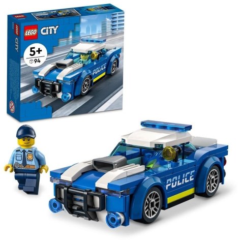 Klocki LEGO City Radiowóz Samochód Policyjny 60312 5+