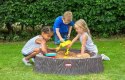 Little Tikes Woodland Sand Pit Piaskownica Pieniek 644658 Brązowa