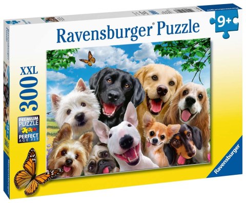 Ravensburger Puzzle dla dzieci 2D: Szczęsliwe psy 300 elementów 13228