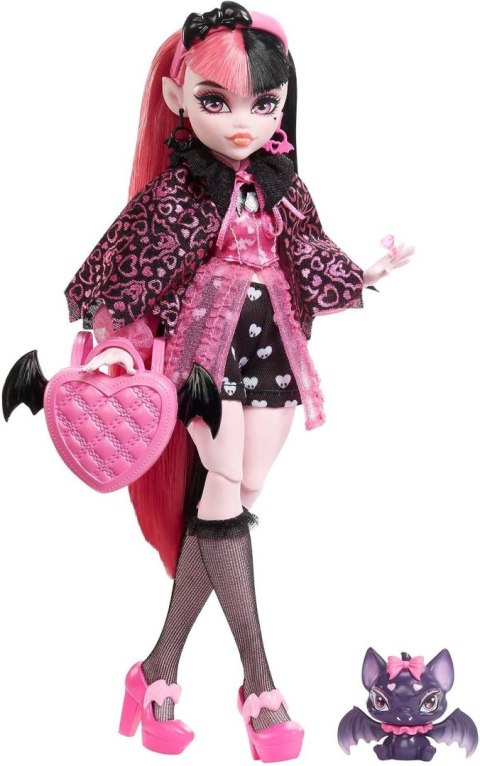 Monster High Draculaura Lalka Modowa Zestaw HHK51