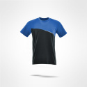koszulka robocza Comfort Plus Sara Workwear czarno-niebieska