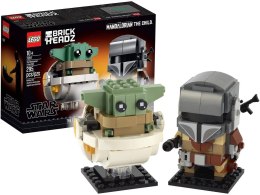 75317 LEGO STAR WARS Mandalorianin i Dziecko BrickHeadz