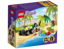 Zestaw klocków Lego FRIENDS 41697 Pojazd do ratowania żółwi dla sześciolatki