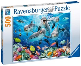 Ravensburger Puzzle 2D: Delfiny 500 elementów 14710