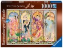 Ravensburger Puzzle 2D 1000 elementów: Cztery pory roku 16768