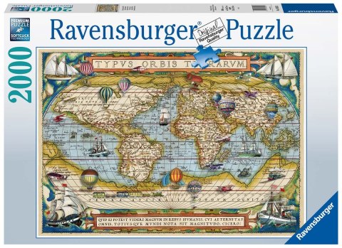 Ravensburger Puzzle 2D 2000 elementów: Dokoła świata 16825