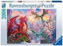 Ravensburger Puzzle 2D 2000 elementów: Smoki 16717