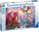 Ravensburger Puzzle 2D 2000 elementów: Smoki 16717