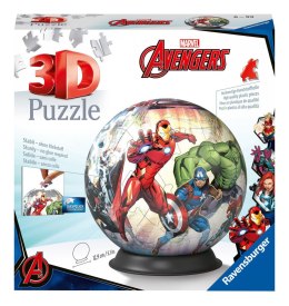 Ravensburger Puzzle 3D Kula: Marvel Avengers 72 elementy 11496