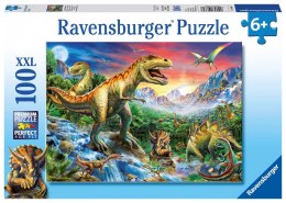 Ravensburger Puzzle dla dzieci 2D: Dinozaury 2 100 elementów 10665