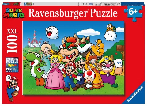 Ravensburger Puzzle dla dzieci 2D: Super Mario 100 elementów 12992