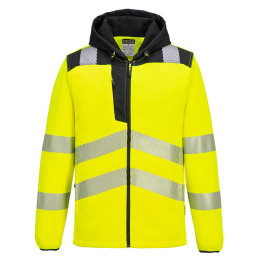 bluza robocza polarowa ostrzegawcza PW335 Portwest żółto-czarna