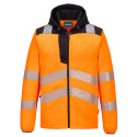 bluza robocza polarowa ostrzegawcza PW335 Portwest pomarańczowo-czarna