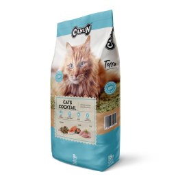 Canun Terra Cats Cocktail 18 kg sucha karma dla kotów dorosłych
