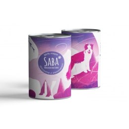 SABA konserwa 86% karma mokra dla psa dzik z ziemniakami 850g
