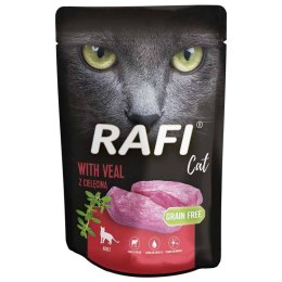 Rafi Cat karma mokra dla kota saszetka cielęcina 100 g
