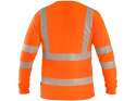CXS Canis Oldham koszulka robocza ostrzegawcza męska długi rękaw pomarańczowa