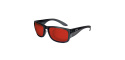 okulary ochronne Bond™ Industrial Starter ISSA czerwone