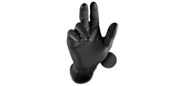 rękawice robocze nitrylowe Grippaz Industrial Starter czarne