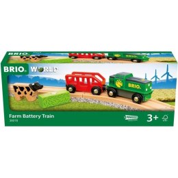 Brio Pociąg na baterie Farma 63601800