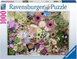 Ravensburger Puzzle 2D 1000 elementów: Piękne kwiaty 17389