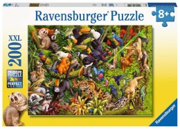 Ravensburger Puzzle dla dzieci 2D: Las tropikalny 200 elementów 13351