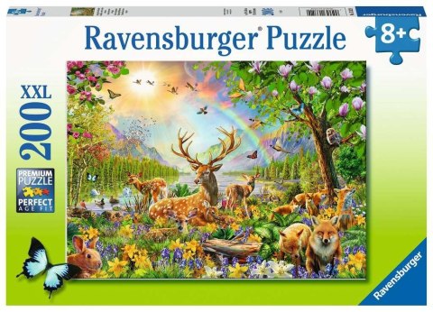 Ravensburger Puzzle dla dzieci 2D: Leśne zwierzęta 200 elementów 13352