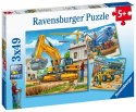 Ravensburger Puzzle Duże pojazdy budowlane 09226