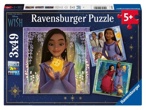 Ravensburger Puzzle2D Wish Disney 3x49 Elementów 5702