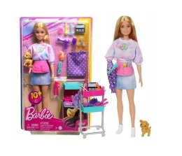 Barbie Malibu Stylistka z pieskiem HNK95