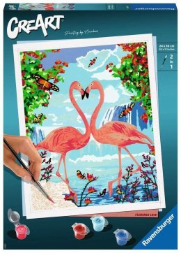 CreArt: Zakochane flamingi