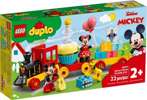 LEGO 10941 DUPLO Urodzinowy pociąg myszek Miki i M