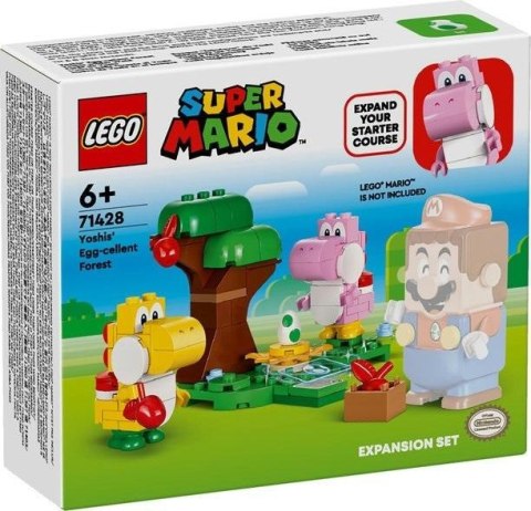 Lego SUPER MARIO 71428 Niezwykły las Yoshiego