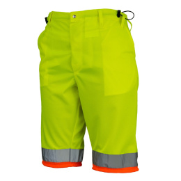 spodnie robocze do pasa krótkie odblaskowe URG-HV-PAM-TA10 Urgent - szorty robocze
