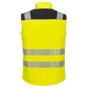 Portwest PW325 kamizelka robocza ostrzegawcza softshell (3L) żółto-czarna