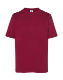 t-shirt dziecięcy TSRK 150 Regular Kid JHK burgundowy