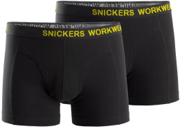 bokserki ze stretchem Snickers Workwear 9436 czarne