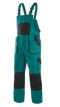 OUTLET SPODNIE ROBOCZE OGRODNICZKI OCIEPLANE LUXY MARTIN CXS CANIS WINTER ZIELONO-CZARNE ROZM. 60-62