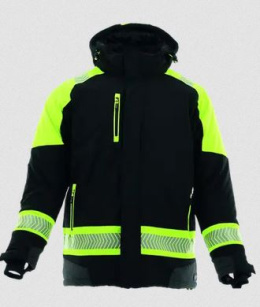 kurtka robocza długa ocieplana odblaskowa Comfort Neo Winter Sara Workwear