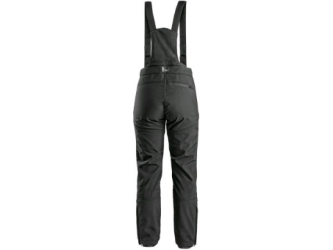 OUTLET SPODNIE ROBOCZE ZIMOWE DAMSKIE SOFTSHELL Z ODPINANYMI SZELKAMI TRENTON CXS CANIS ROZM. 52