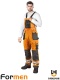 OUTLET SPODNIE ROBOCZE OGRODNICZKI LH-FMNX-B FORMEN LEBER&HOLLMAN ODBLASKOWE OSTRZEGAWCZE ROZM. 50