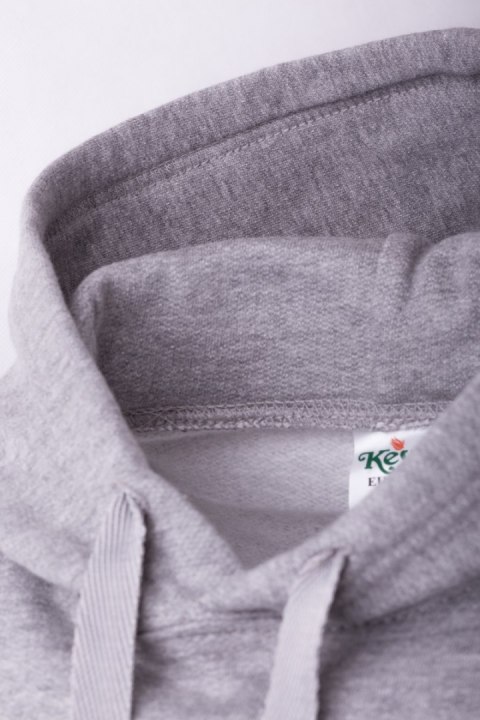 BLUZA Z KAPTUREM 280G SZARA ROZM. S