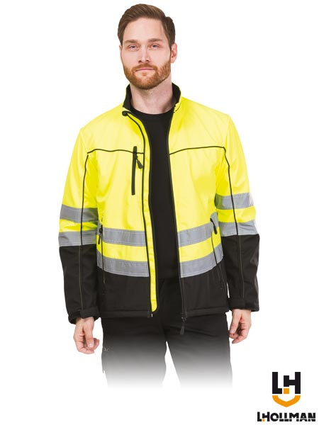 Leber&Hollman LH-IBIS  odblaskowa kurtka robocza softshell