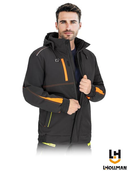 kurtka robocza ocieplana softshell męska Ireland Leber&Hollman