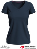 t-shirt V-NECK SST9710 Stedman granatowy midnight