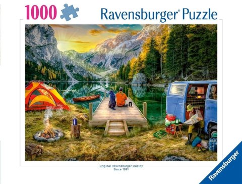 Puzzle 1000 Na kempingu