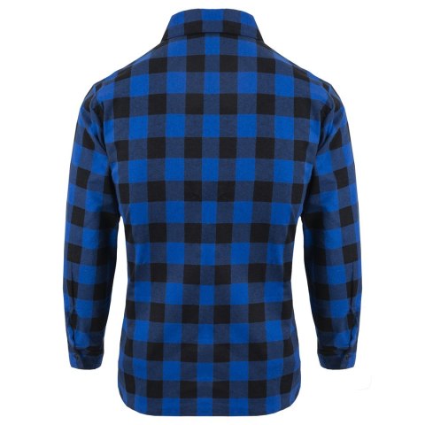 KOSZULA FLANELOWA NIEBIESKA XS