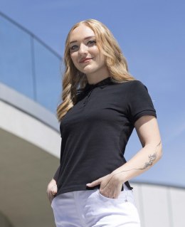 Koszulka polo damska ARDON®ZIDYN czarna XS