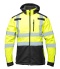 BLUZA ROBOCZA SOFTSHELL Z PASAMI ODBLASKOWYMI BRIXTON FLASH KAT. 2 KL. 2 POLSTAR ŻÓŁTA